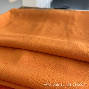 New Arrival 100%Polyester Smooth Silky 75D Twill Emboss Fabric